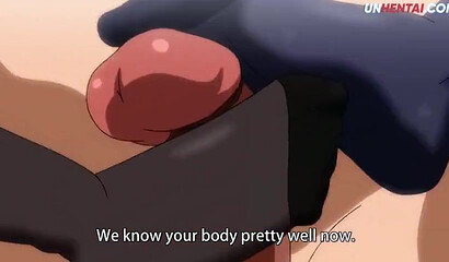 Insatiable Hentai schoolgirls having group sex with their teacher