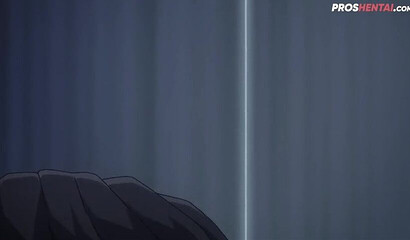 Big boobed blonde Hentai teen screwing her stepbrother on the floor