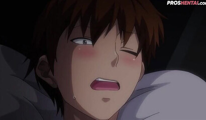 Big boobed blonde Hentai teen screwing her stepbrother on the floor