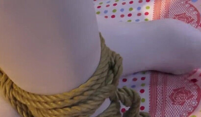 Submissive Chinese doll gets bound and tortured by her crazy master
