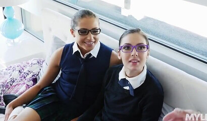 Intense squirting school with Cytherea, Avi Love & Marley Brinx