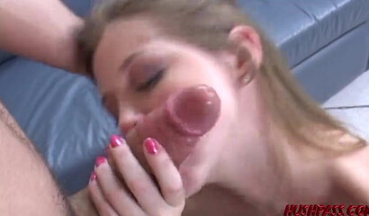 Blonde PAWG Sunny Lane gets bent over the table and screwed