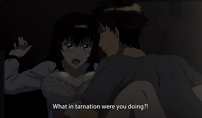 Hentai pervert fucking busty nymphos in various sex positions