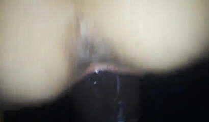 Amateur princess welcoming monster black shaft deep in her tight pussy