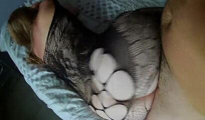 Amazing PAWG in provocative black lingerie has sex and gets her big ass jizzed