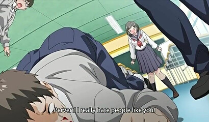 Big breasted schoolgirl Shishunki sucks and fucks old man's dick