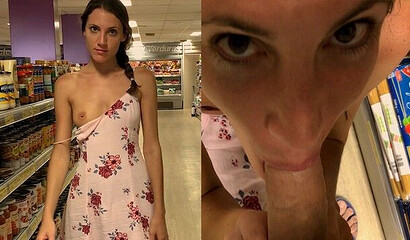 Naughty amateur sinner Mysweetapple takes massive facials in public