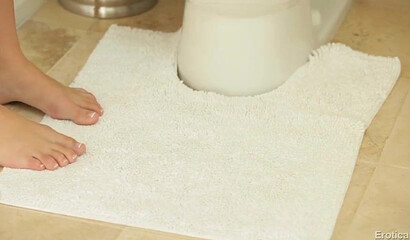 Dark haired GF Dani Daniels kisses her man while getting fucked missionary style