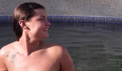 18 year old blonde gets her cunt and natural tits fucked