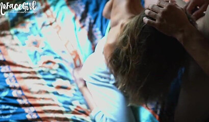 Amateur hottie in panties gets her booty eaten out and cunt dicked