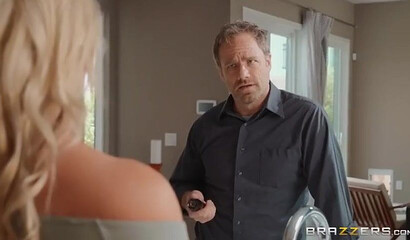 Cheating big boobed wife Alura Jenson gets screwed by teenage neighbor