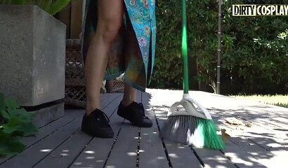 Sensei teaches horny Asian student Kalina Ryu how to fuck