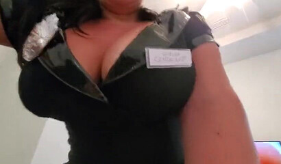 Big assed police officer Crystal Lust arrests and fucks suspect