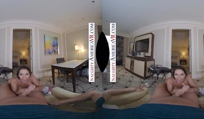 Busty MILF Rachel Starr shows her sex skills in ultimate VR experience