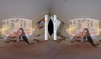 Busty MILF Rachel Starr shows her sex skills in ultimate VR experience