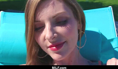 MILF covered in tattoos Penny Archer gets fucked by young neighbor