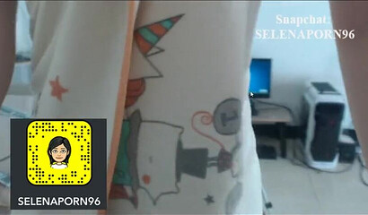 Busty Brazilian teen washes her perky boobs and hairy pussy