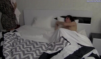 Big breasted MILF Alison Tyler screws her stepson on Mother's Day