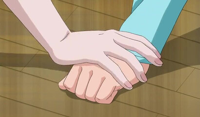 Ryugi bangs Ruu's big boobed stepaunt in hardcore Hentai scene