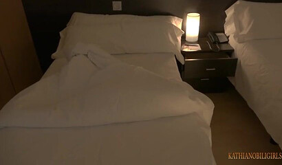 Hot stepsister Kathia Nobili gets stripped and fucked while sleeping