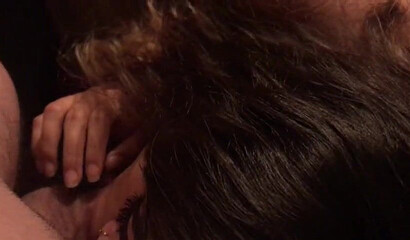 Busty amateur teen in sexy bodysuit riding her partner in bed