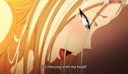 Curvaceous Hentai blonde with monster tits getting dicked