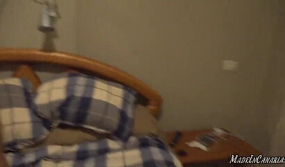 Busty teenage Latina gives epic head and swallows cum