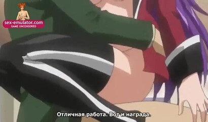 Wild Hentai schoolgirl suck and fuck fat dicks in public