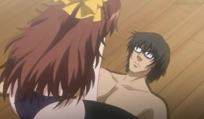 Wild Hentai schoolgirl suck and fuck fat dicks in public