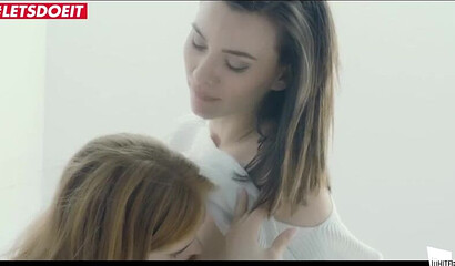 Beautiful Jia Lissa reaches orgasms as she gets pleased by her GF