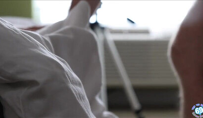 Amateur tee with a mask getting face fucked and throated by Nick Neversoft