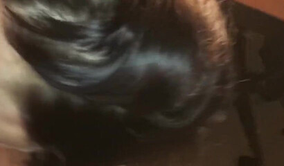 Muscular babe in sexy schoolgirl uniform showing off her fucking skills