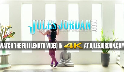 Australian nympho Angela White welcomes BBC in her tight pussy and asshole