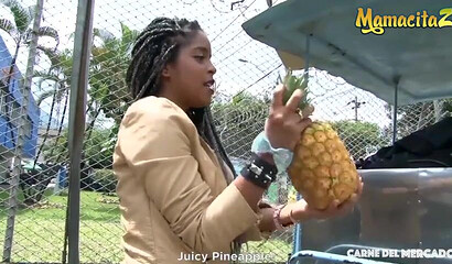 Hot black Latina with dreads gets picked up and fucked by stranger