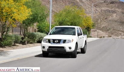 Big assed housewife Ivy Lebelle gets pounded in the kitchen