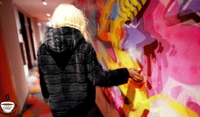 Tattooed black slut gets analized and creampied by fat white dick