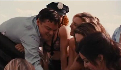 The nudity and sexy scenes from The Wolf of Wall Street