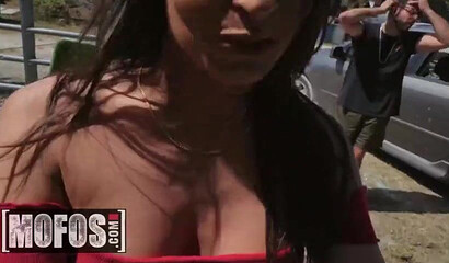 Big assed stunner Katana Kombat taking cock in her sexy Latina pussy