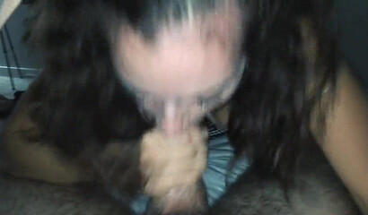 Little nympho takes big shaft up her asshole through ripped pantyhose