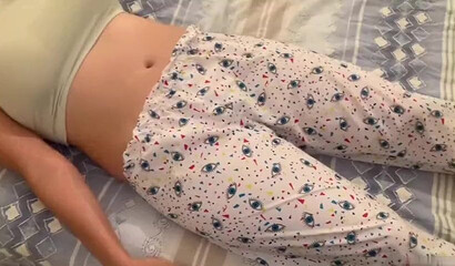 Big boobed stepniece gets woken up and rammed deep in POV