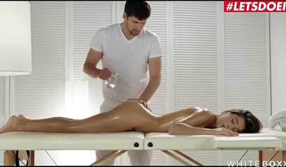 Big boobed beauty Liya Silver gets anal fucked by horny masseur