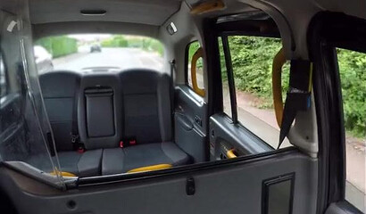 Voluptuous mature with huge natural tits Josephine James gets nailed by cab driver