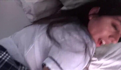 Latina stepsister seduces her horny bro with her huge natural boobs