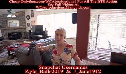 Stepmom with amazing natural tits Joslyn Jane giving stepson a titjob