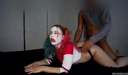 Amateur slim chick gets pussy wrecked and creampied by big black dick