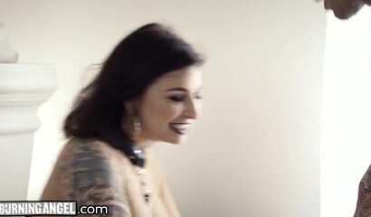 Tattooed PAWG with big tits Ivy Lebelle gets hard pussy fucked