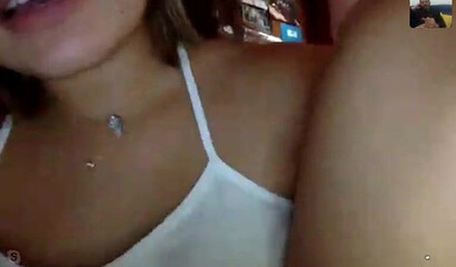 Amateur Latina cutie with glasses plays with toys and pussy