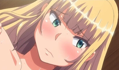 Hentai step siblings with huge boobs in a POV threesome