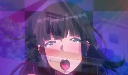 Hentai step siblings with huge boobs in a POV threesome