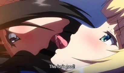 Hentai step siblings with huge boobs in a POV threesome